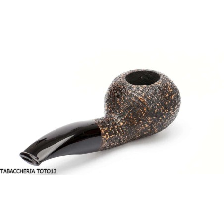 Brebbia Pipe Fat Bob con chorro de arena, la boquilla ligeramente curvada mod. 2112 - Pipas de Tabaco
