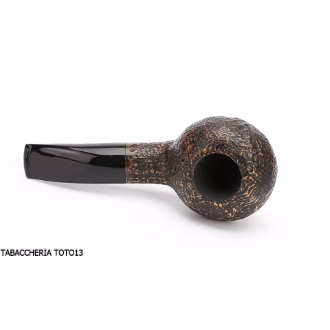 Brebbia fat bob sabbiata, bocchino leggermente curvo mod. 2112 - Pipe
