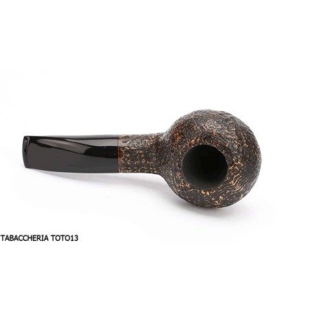 Brebbia Pipe Fat Bob con chorro de arena, la boquilla ligeramente curvada mod. 2112 - Pipas de Tabaco