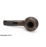 Pipe Brebbia Fat Bob sandblasted, slightly curved mouthpiece mod. 2112 - Tobacco Pipes