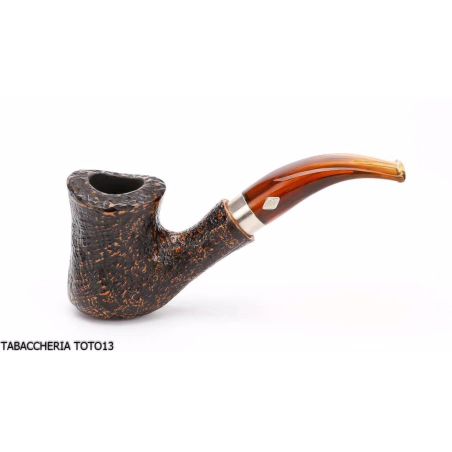 Brebbia naif sabbiata, bocchino curvo mod. 7069 - Pipe