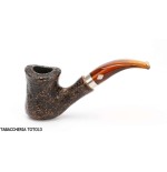 Brebbia naif sabbiata, bocchino curvo mod. 7069 - Pipe