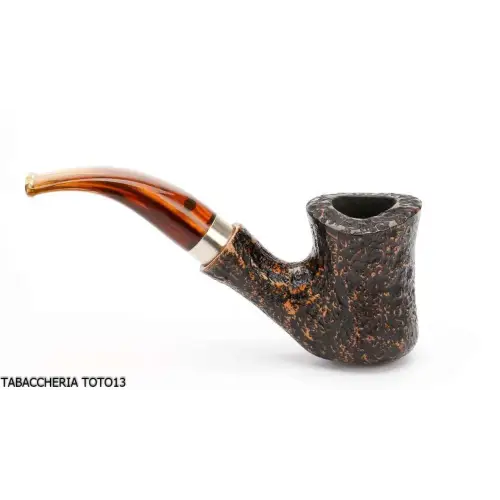 pipa brebbia brunsablée naïf, embout incurvé mod. 7069 - Pipe Pour le Tabac - Racine naturelle