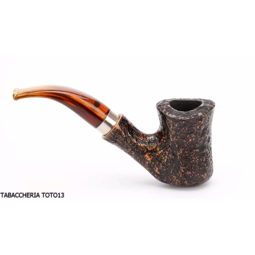 Brebbia naif sabbiata, bocchino curvo mod. 7069 - Pipe