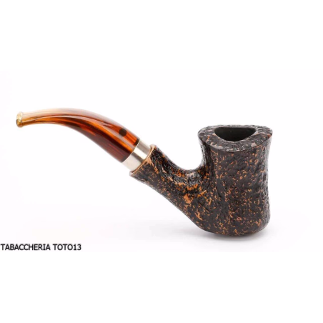 Brebbia naif sabbiata, bocchino curvo mod. 7069 - Pipe
