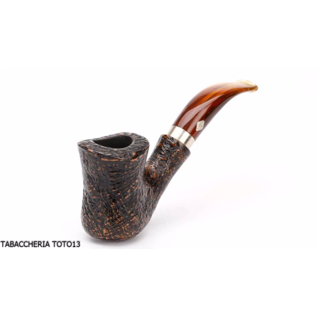 Brebbia naif sabbiata, bocchino curvo mod. 7069 - Pipe