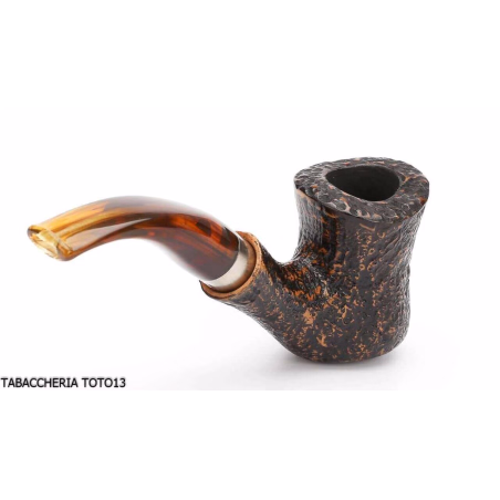 Brebbia naif sabbiata, bocchino curvo mod. 7069 - Pipe