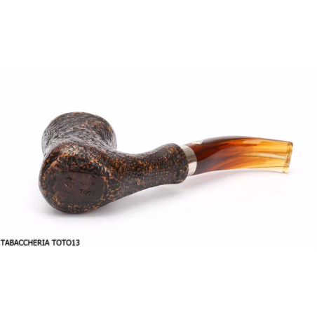 Brebbia naif sabbiata, bocchino curvo mod. 7069 - Pipe