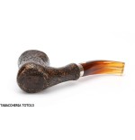 Brebbia naif sabbiata, bocchino curvo mod. 7069 - Pipe