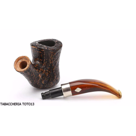 Brebbia naif sabbiata, bocchino curvo mod. 7069 - Pipe
