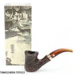 Brebbia naif sabbiata, bocchino curvo mod. 7069 - Pipe