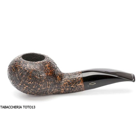 Brebbia fat bob sabbiata, bocchino leggermente curvo mod. 2112 - Pipe
