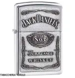 Zippo el enchufe del encendedor de placa de Jack Daniels - Alumbradores