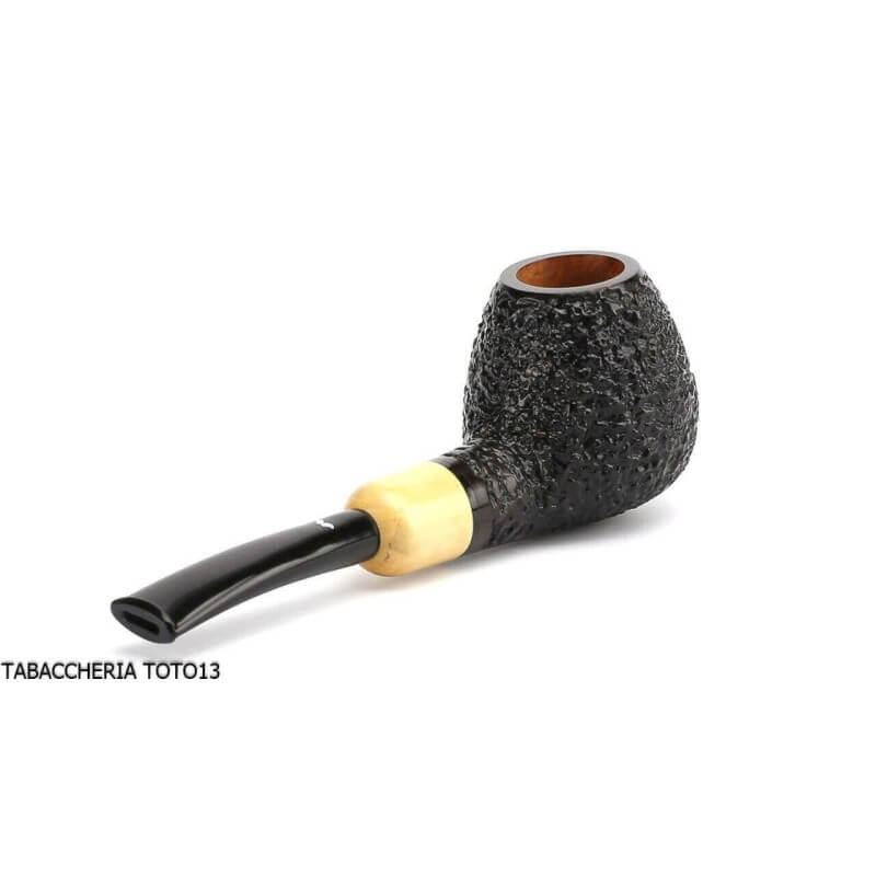 CAMINETTO rusticata tubo negro con el bambú bisel - Caminetto Pipe
