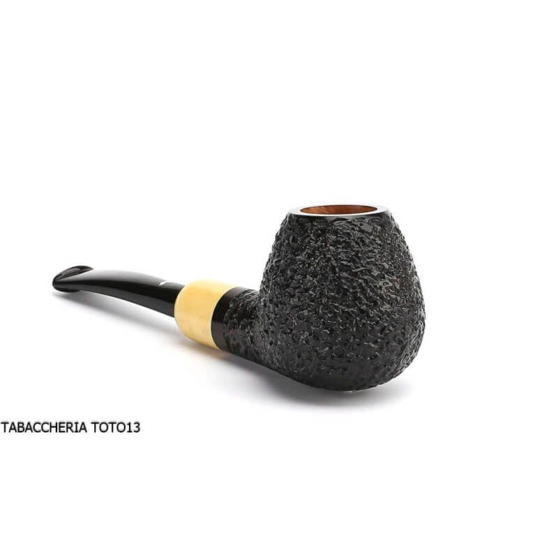 CAMINETTO rusticata tubo negro con el bambú bisel - Caminetto Pipe