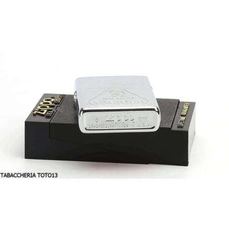 Zippo Logo Ron Cacique Carved Chrome - Briquets