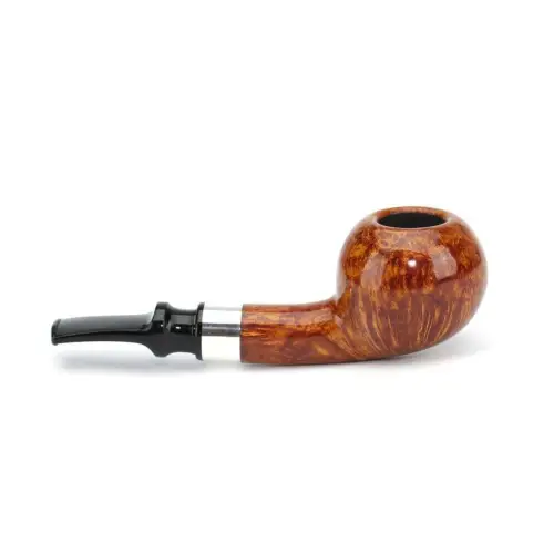 Poul Winslow ball pipe degré bruyère d avec embout - Pipe Pour le Tabac - Racine naturelle