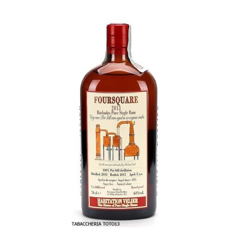 Habitation Velier Foursquare 2013 Barbados rum vol.64% cl.70 - Foursquare rum distillery