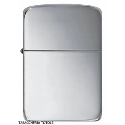 Zippo Vintage Replica 1941 Solid Shiny Silver - Lighters - Silver
