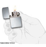 Zippo Vintage Réplique 1941 Solide Argent Brillant - Briquets - Argent