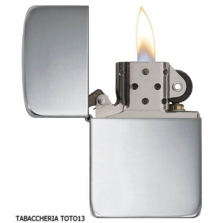 Zippo Vintage Replik 1941 Solide Glänzendes Silber - Feuerzeuge