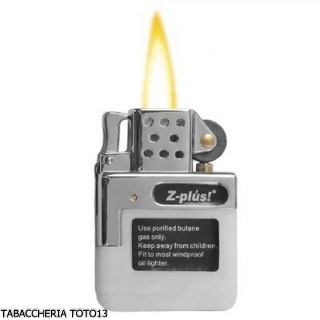 Z-plus gas insertion to turn gasoline Zippo gasoline lighter