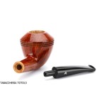 Pipe Ascorti Nus Rhodesian natural root - Tobacco Pipes - Natural root